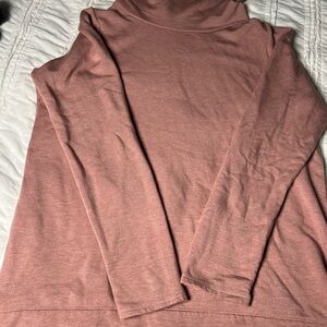 Cuddl Duds Dusty Rose Turtleneck Sweater